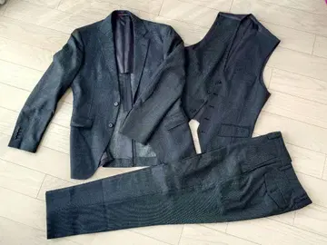 ORIHICA 오리히카 다크 그레이 비즈니스 정장 3세트