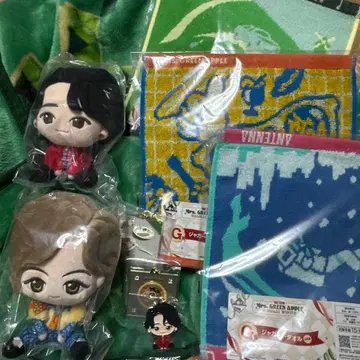 Mrs. GREEN APPLE 제일복권 봉제 인형 액세서리 세트