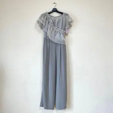 [ 미사용 새상품 ] AIMER 프릴 새시 부착 올인원 팬츠 드레스