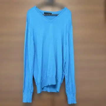 TOMORROWLAND 스카이블루 V넥 니트 사이즈 M