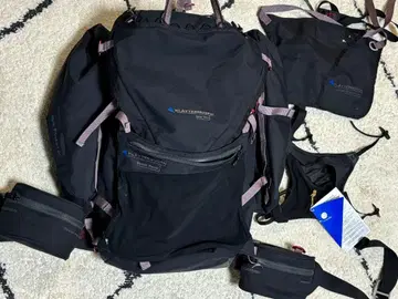 KLATTERMUSEN Gna 35L 블랙 백팩 부속품 외 일식