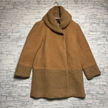 ARDITES 베이지 롱 코트 LL 아우터 자켓 여성용