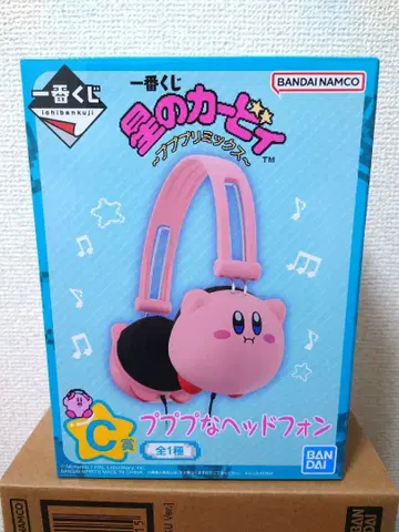 [미개봉 새상품] 제일복권 별의 커비 C상 헤드폰