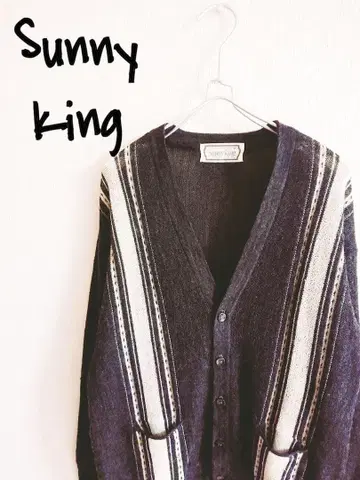 D220481 Sunnyking 레트로 가디건