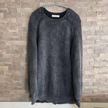 FREAK'S STORE 리브 오버 사이즈 니트