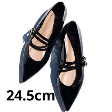 OHGA 더블 스트랩 펌프스