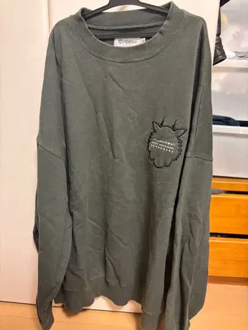 Evisen 맨투맨 XL 올리브 그린