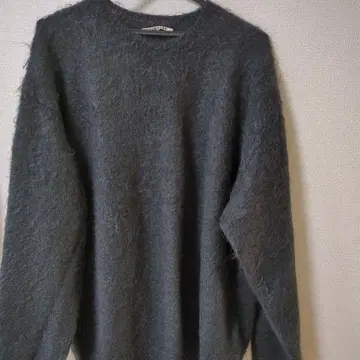 AURALEE 24AW brushed super kid 모헤어 니트