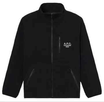 A.P.C. 플리스 자켓 보아 자켓 블랙 S