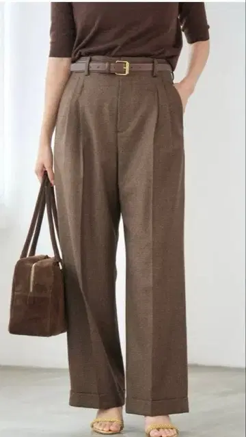 IENA 미사용 새상품 건클럽 체크 팬츠