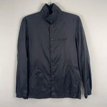 다크 그레이 나일론 자켓 버튼식