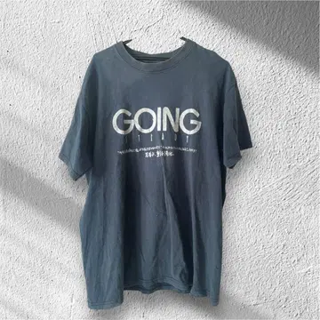 GOING STEADY 다크 그레이 티셔츠