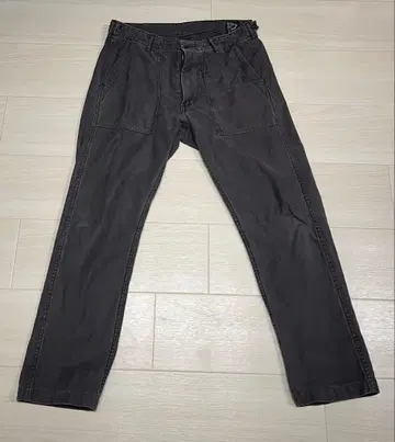 오어슬로우 퍼티그 팬츠 (블랙)