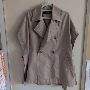 JOURNALSTANDARD 베이지 트렌치풍 베스트