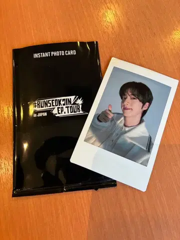 RUN SEOKJIN EP. TOUR 인스턴트 포토카드