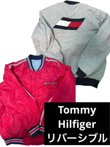 타미힐피거 애슬레틱 리버서블 점퍼 사이즈 M