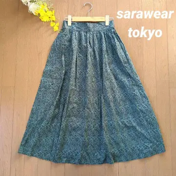 사라웨어 sarawear tokyo 롱 스커트 올 패턴 일본제