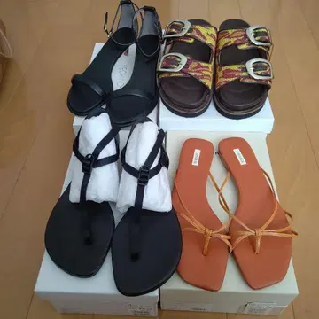 야마다야 샌들 4족 세트