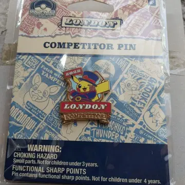 런던 피카츄 컴페티터 핀