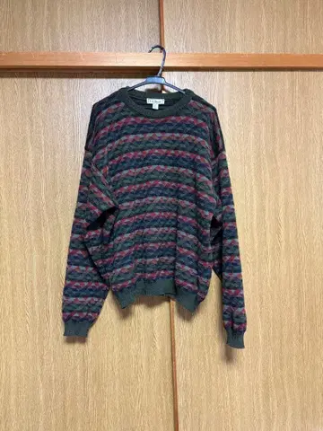 L.L.Bean 다이아몬드 패턴 긴팔 스웨터 L 사이즈