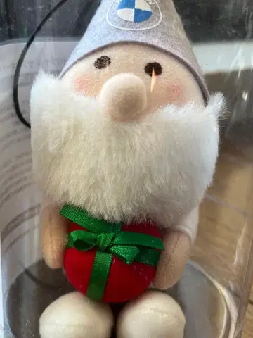 BMW 산타 오너먼트 봉제 인형