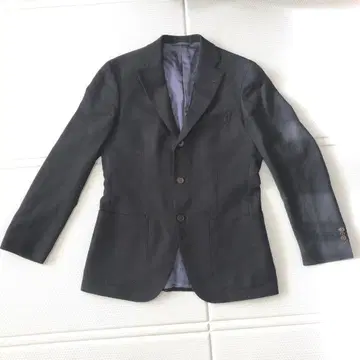 REDA Super 110's 다크 네이비 비즈니스 자켓