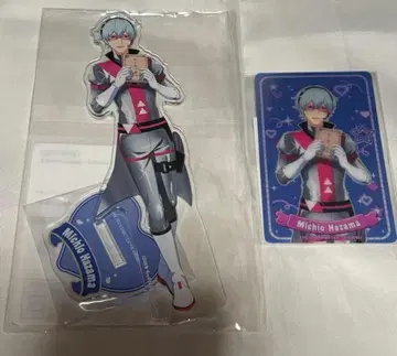 킨츠아 SideM 하사미 미치오 아크릴 스탠드 렌티큘러 카드