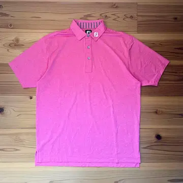 FJ FOOT JOY 풋조이 반팔 피케 셔츠 핑크 2XL