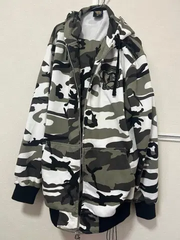 D 카모플라쥬 풀 집업 후드티 상하의 셋업 2XL