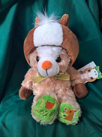 지역 한정 베어 띠 말 봉제 인형