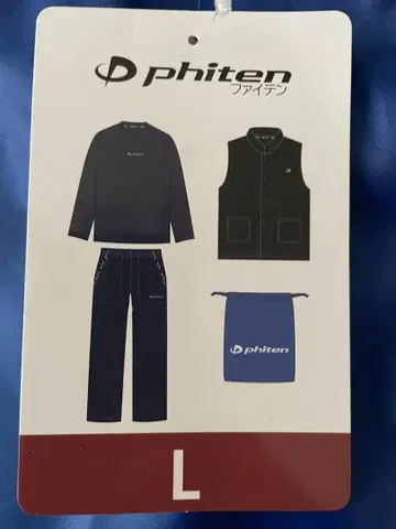 phiten 파이텐 룸웨어 L 사이즈