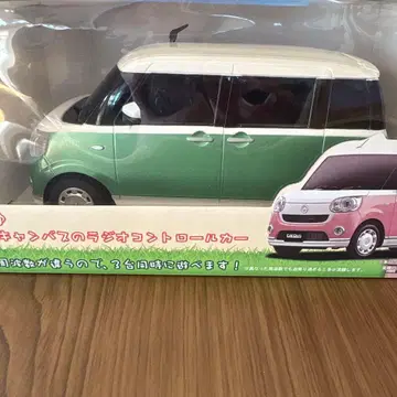 특대형 무브 캔버스 라디오 컨트롤카 파인 민트 메탈릭