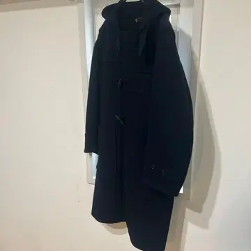 UNIQLO +J 네이비 더플 코트 M 사이즈