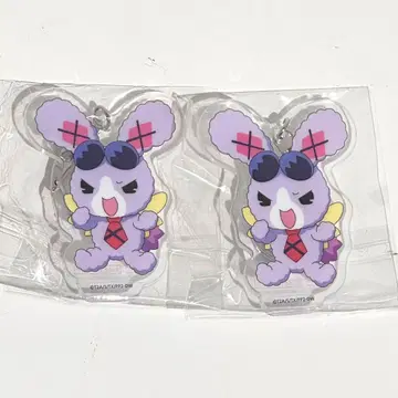 프리파라 한국 한정 10주년 구매 혜택 아크릴 키링 토끼