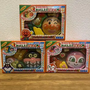 호빵맨 도시락 퍼즐 3종 세트 세균맨 짤랑이