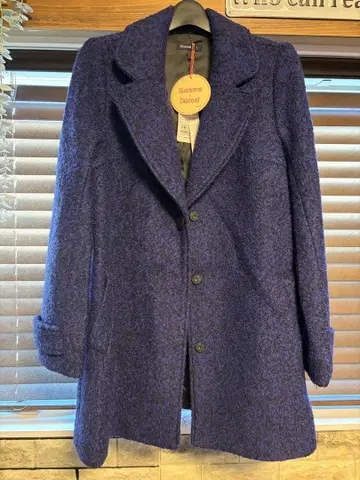 Discord x Suzanne 코트 블루 블랙 퍼플