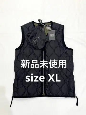 미사용 새상품 TAION 타이온 다운 베스트 size XL