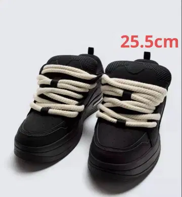 ZARA 로프 스니커즈 블랙