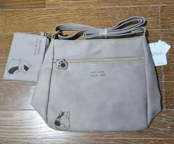 나츠메 우인장 냥코 선생님 숄더백 파우치 포함