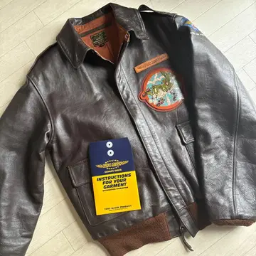 TOYS McCOY A-2 가죽 플라이트 자켓