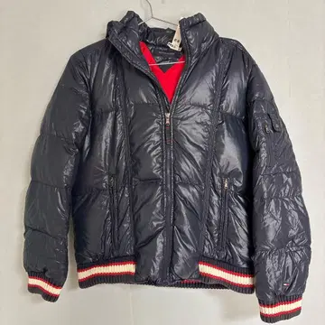 TOMMY HILFIGER 네이비 다운 자켓 S