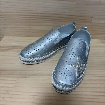 실버 슬립온 별 모양 장식