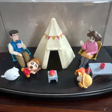 짱구는 못말려(크레용 신짱) 캠핑 피규어