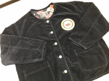 케티 KETTY 곰 와펜 골드 버튼 자켓 블랙 M 사이즈