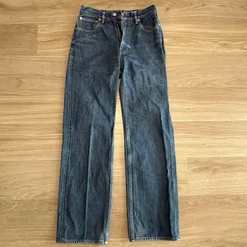 AURALEE 오라리 하드 트위스트 데님 5 포켓 팬츠 25