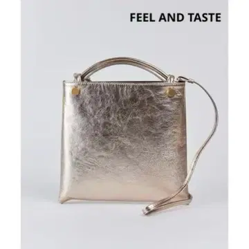 [ FEEL AND TASTE ] 바 노트 플랫 숄더백