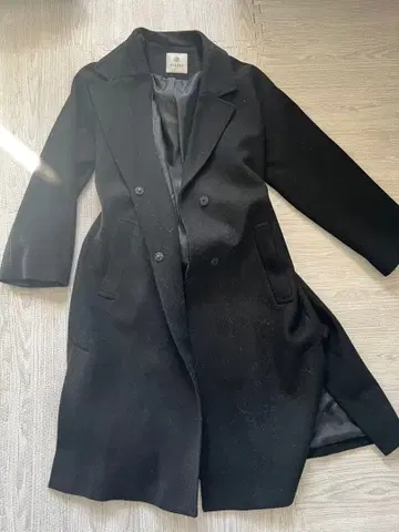 nano & co. 블랙 체스터 코트