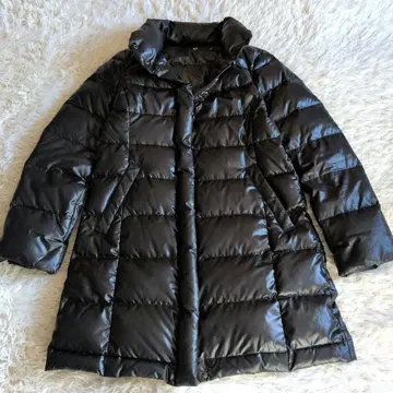 유니클로+J 플러스제이 질 샌더 블랙 롱 다운 코트 M