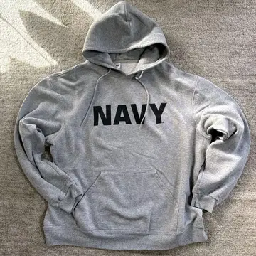 [ 레어 ] 00s SOFFE US NAVY 후드티 그레이 XL 네이비