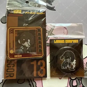 LIMBUSCOMPANY 아크릴 키링 & 캔뱃지 그레골